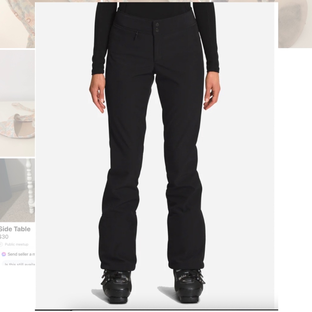 Women's North Face TNF Apex Ski Pants Medium Short